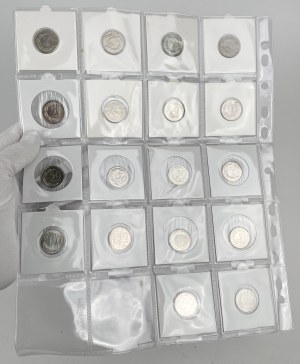 50 pennies 1990-2023 - set (18pcs)