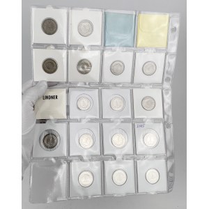 1 złoty 1990-2021 - zestaw (19szt)