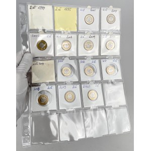 2 złote 1994-2020 - zestaw (15szt)