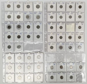 10 et 20 pennies 1990-2023 - set (47pcs)