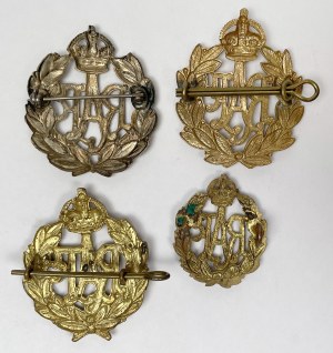 UK, RAF badges - Royal Air Force - set (4pc)