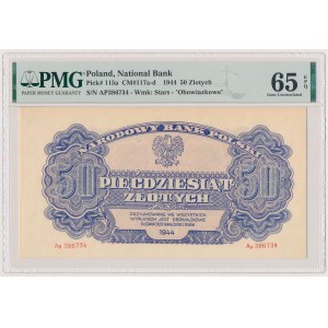 50 złotych 1944 ...owe - Ap