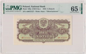 5 gold 1944 ...owe - aB