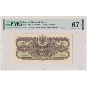 5 złotych 1944 ...owe - TT