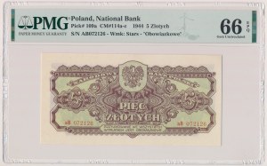 5 gold 1944 ...owe - aB