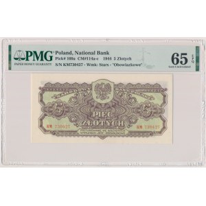 5 złotych 1944 ...owe - KM