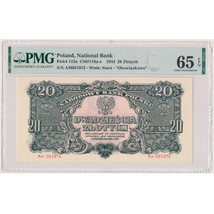 20 złotych 1944 ...owe - Am