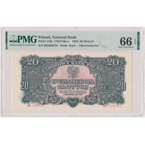 20 złotych 1944 ...owe - HO