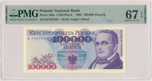 PLN 100 000 1993 - B