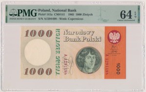 1 000 zlotys 1965 - A