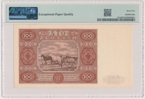 100 zloty 1947 - G - lettre minuscule