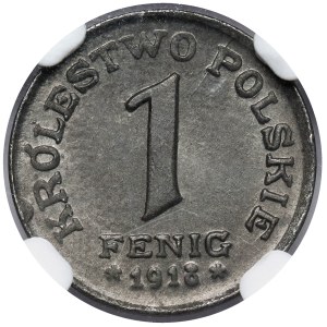 Królestwo Polskie, 1 fenig 1918