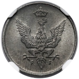 Królestwo Polskie, 1 fenig 1918
