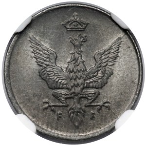 Royaume de Pologne, 1 fenig 1918
