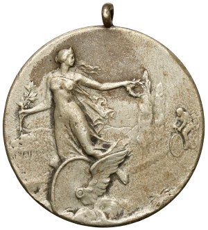 Médaille de prix, 1ère place pour le combat de tapis, Sosnowiec 1913