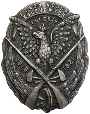 Insigne, 5e bataillon des troupes ferroviaires