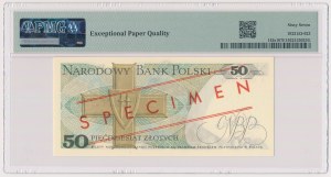 50 PLN 1975 - MODÈLE - A 0000000 - No.1770