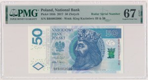50 zł 2017 - BR - 6002006 - radarowy