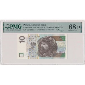 10 zł 2016 - CG - 4118114 - radarowy