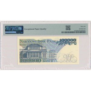 100.000 zł 1990 - AP - 0000470 - niski numer trzycyfrowy