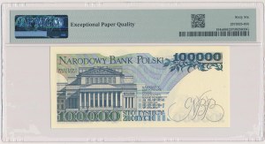 100.000 zł 1990 - AP - 0000470 - niski numer trzycyfrowy