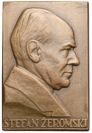 Plakieta MW (40x27) Stefan Żeromski
