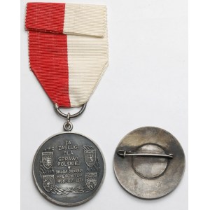 Medal i Odznaka kombatancka - zestaw (2szt)