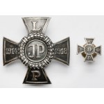 Krzyż Legionowy - z miniaturką
