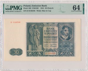 50 PLN 1941 - D