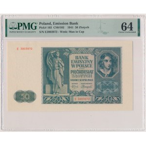 50 złotych 1941 - E