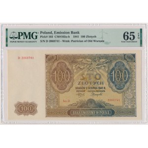 100 złotych 1941 - D