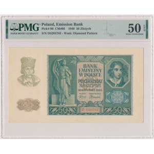 50 złotych 1940 - D