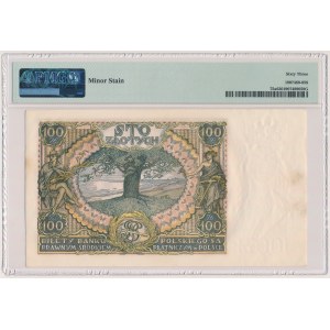 100 złotych 1934 Ser. C.T. - kropka między literami serii