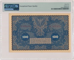 100 mkp 1919 August - IJ Serja G (Mił.27c)