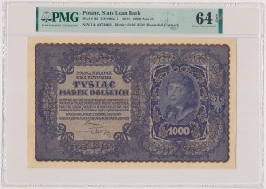 1,000 mkp 1919 August - I Serja A (Mił.29a)