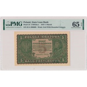 5 mkp 1919 Sierpień - II Serja CA (Mił.24c)