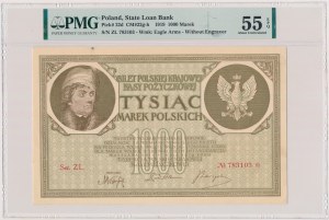 1,000 mkp 1919 May - Ser.ZL