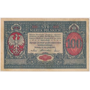100 mkp 1916 jenerał 7-cyfr - RZADKI