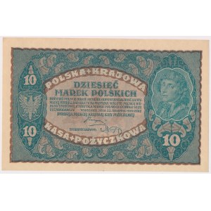 10 mkp 1919 Sierpień - II Serja P (Mił.25a)