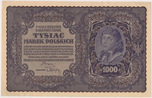 1,000 mkp 1919 August - I Serja DD (Mił.29b1)