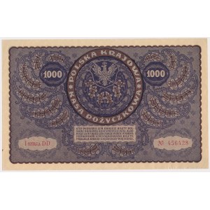 1.000 mkp 1919 Sierpień - I Serja DD (Mił.29b1)