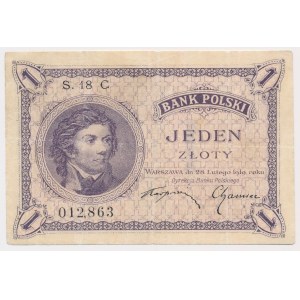1 złoty 1919 - S.18 C