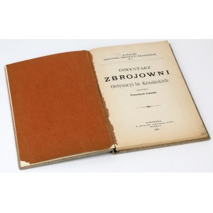 Inwentarz zbrojowni ordynacyi hr. Krasińskich, F. Pułaski