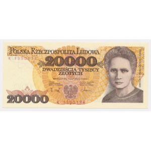 20.000 zł 1989 - K