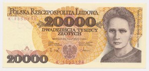 PLN 20 000 1989 - K