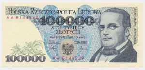 PLN 100 000 1990 - AA