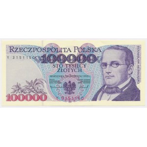 100.000 zł 1993 - Y
