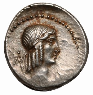 Republic, L. Calpurnius Piso Frugi (90 B.C.) Denarius