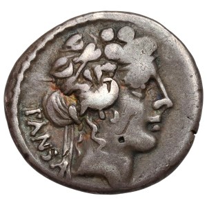 Republika, C. Vibius C.f. Cn. Pansa Caetronianus (48 p.n.e.) Denar