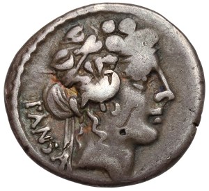 République, C. Vibius C.f. Cn. Pansa Caetronianus (48 av. J.-C.) Denier
